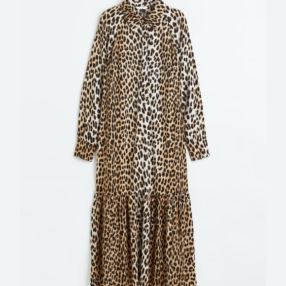 h&m leopard maxi dress h&m leopard maxi dress